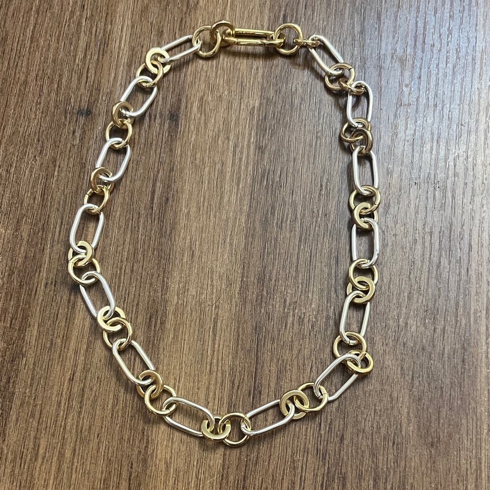 J. Crew Paperclip Necklace